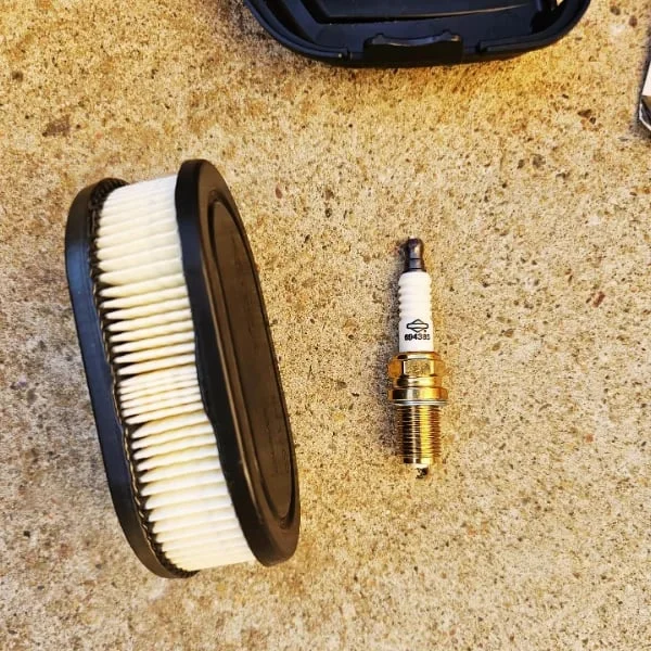 lawn mower spark plug